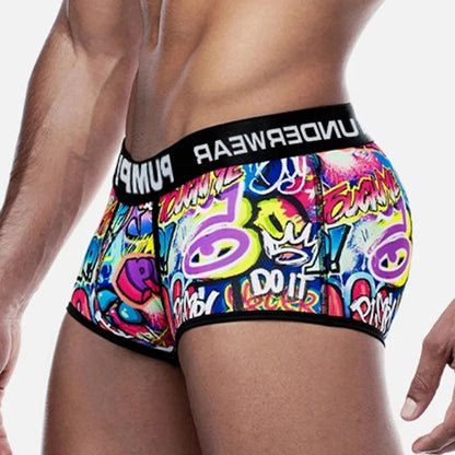 Pump Graphic Boxer Brief