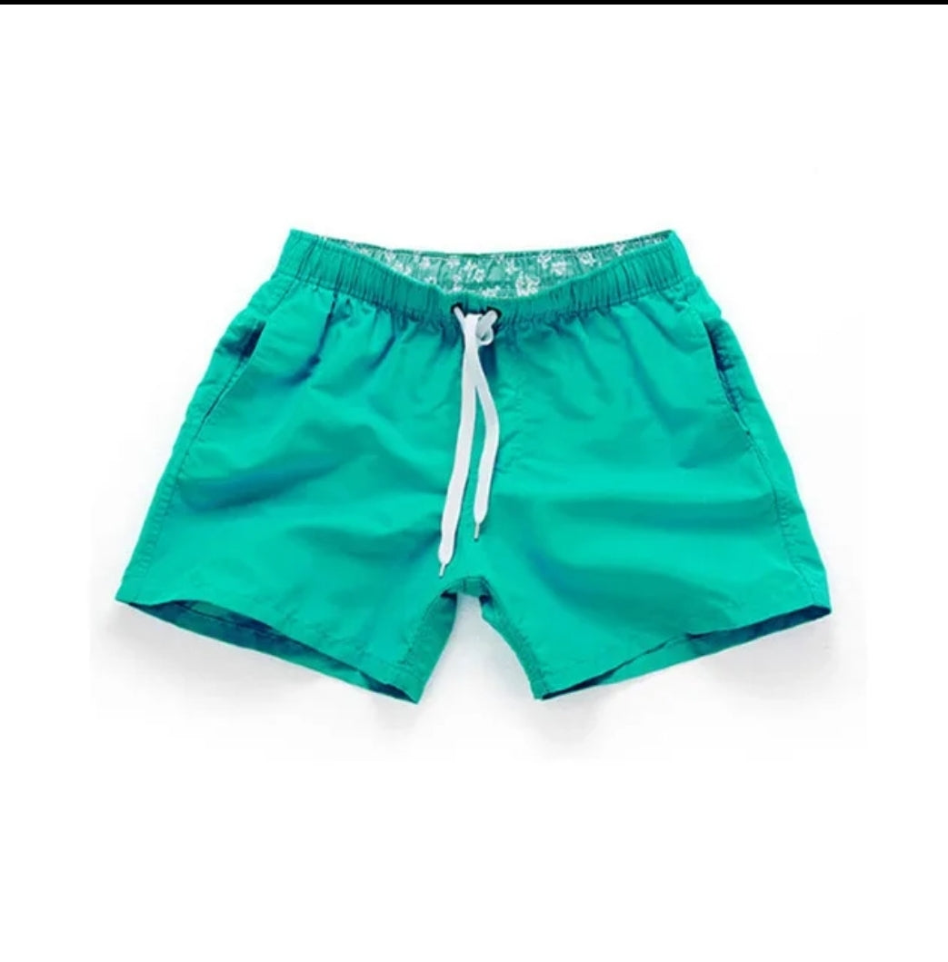 Plain Beach Shorts - No Linen