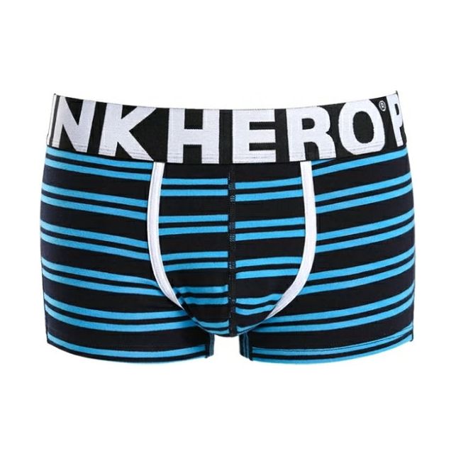 Pink Hero Stripe Boxer Brief