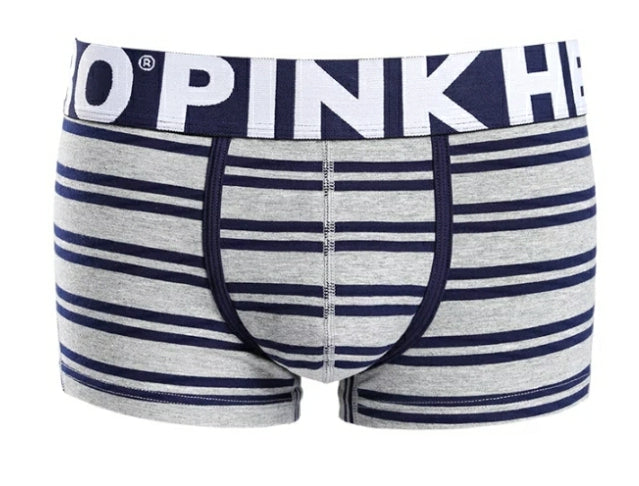 Pink Hero Stripe Boxer Brief