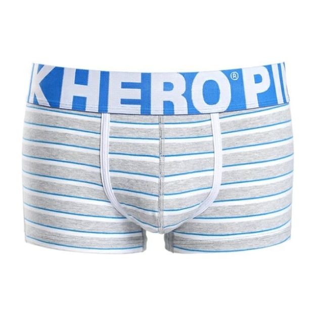 Pink Hero Stripe Boxer Brief