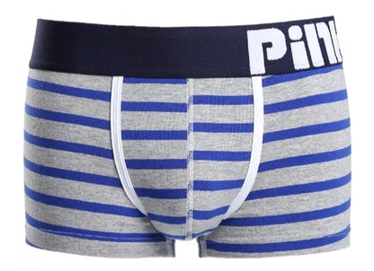 Pink Hero Stripe Boxer Brief